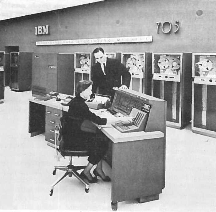 IBM 705 1954, VPT, Zichtlijn 12